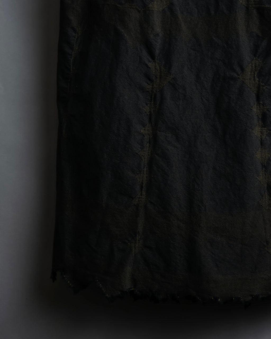 "A-POC" Wrap design high slit skirt