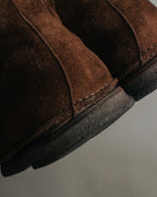 -SPECIAL- “HERMÈS” 1998-2003 Suede square toe chukka boots