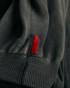 "PRADA" 90's-00's Minimal cotton zip cardigan