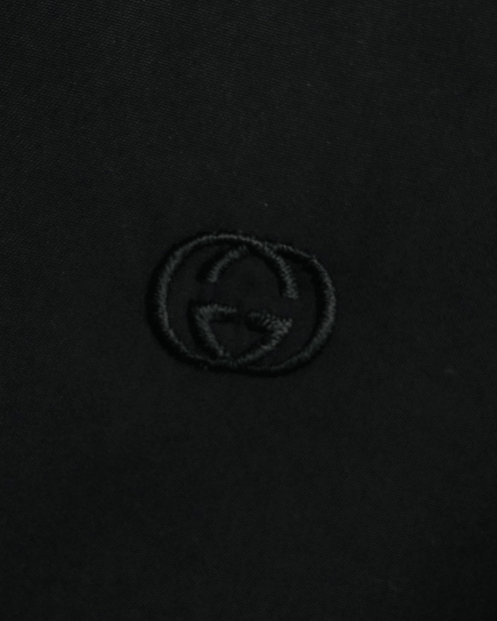 "GUCCI" 00's Black uniform long sleeve shirt