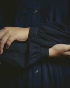 -SPECIAL- “COMME des GARÇONS” 90’s Long gathered waist button front dress