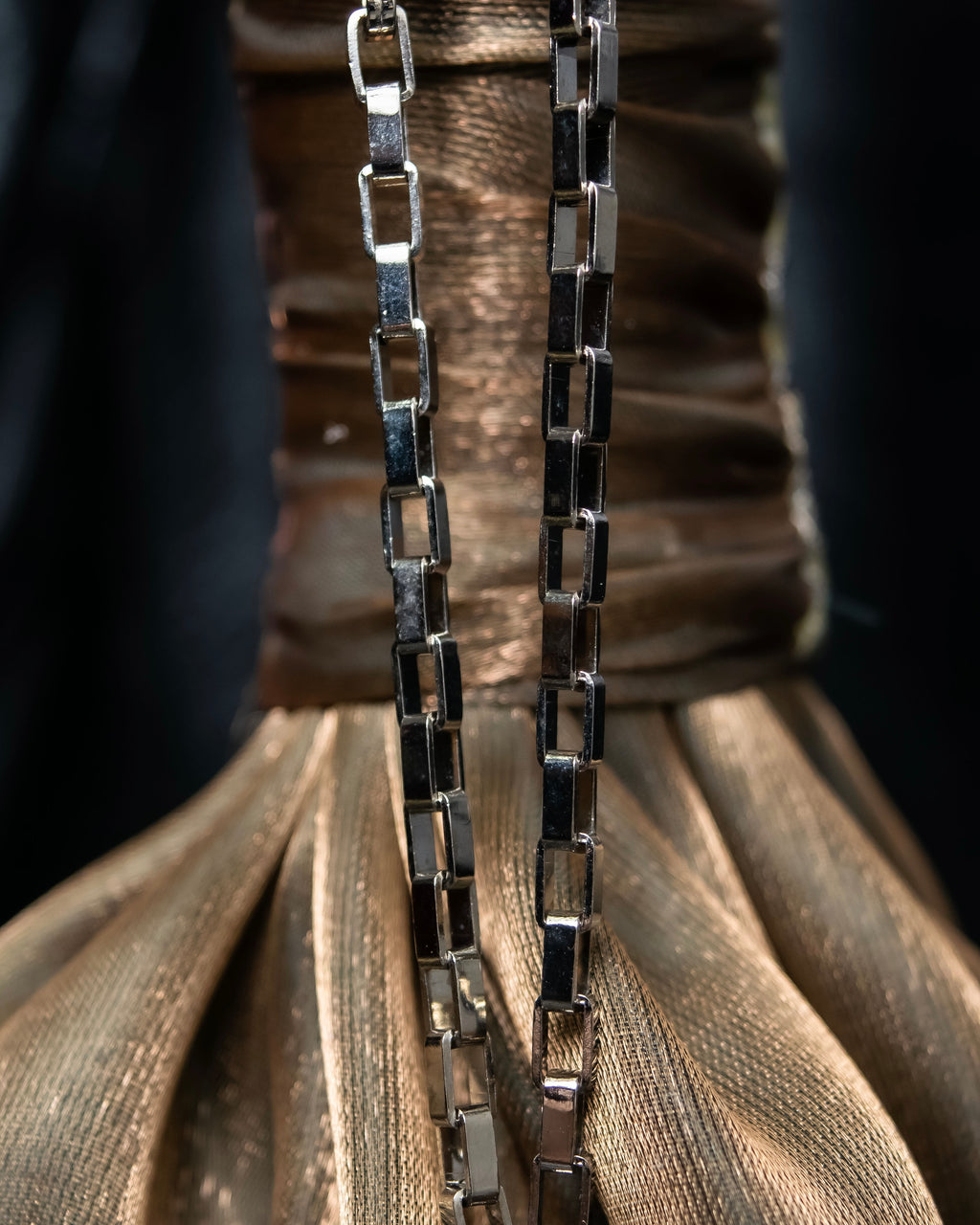 "Dolce &amp; Gabbana" Botanical design silver necklace