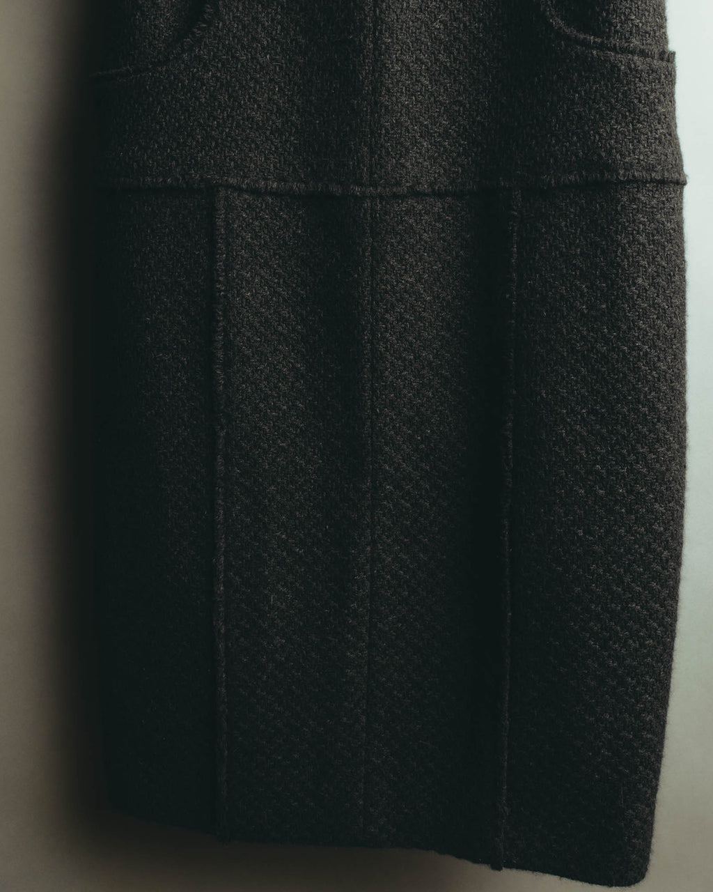 “CHANEL” 04AW textured tweed short sleeve jacket