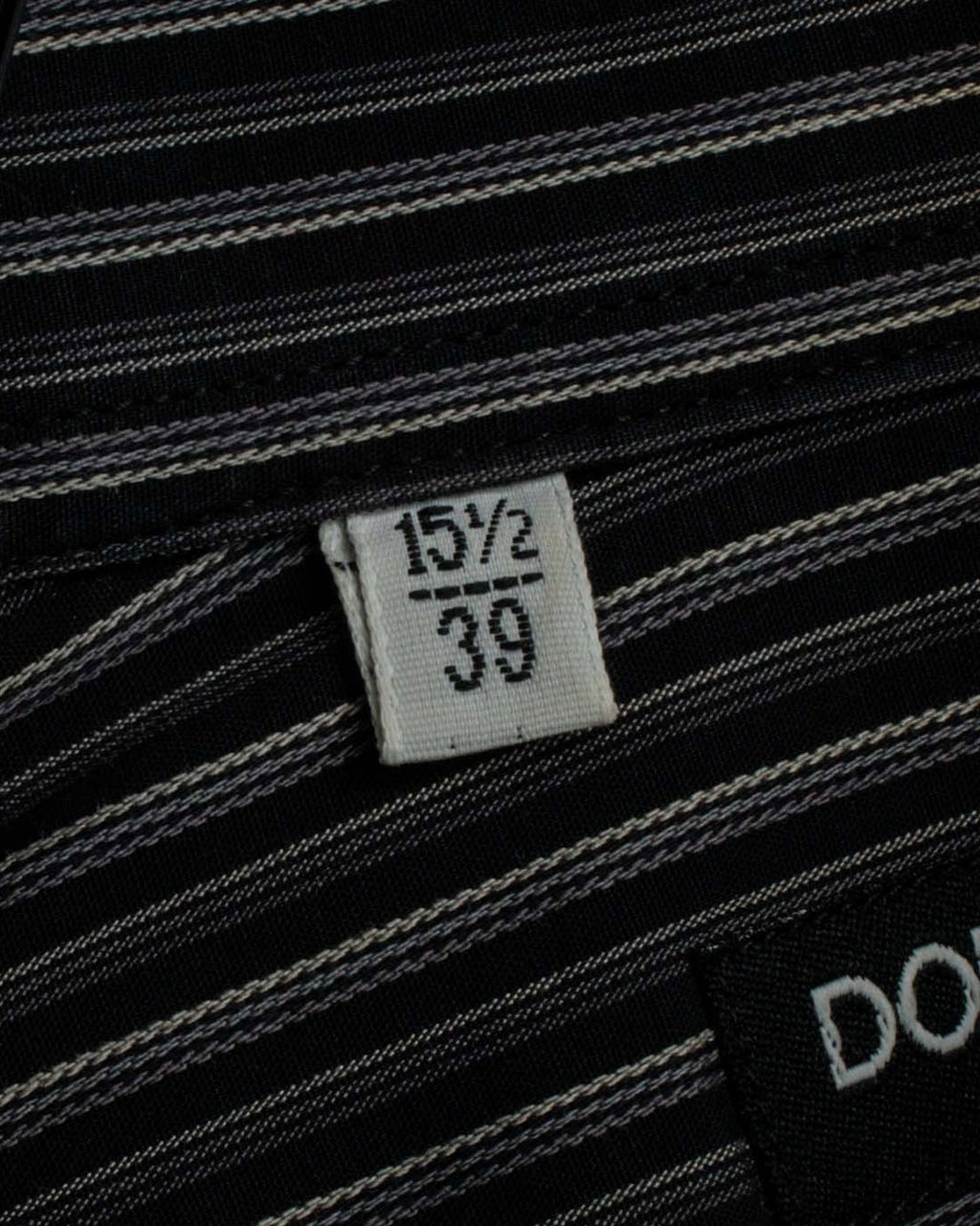 "Dolce & Gabbana" Pinstripe slim shape shirt