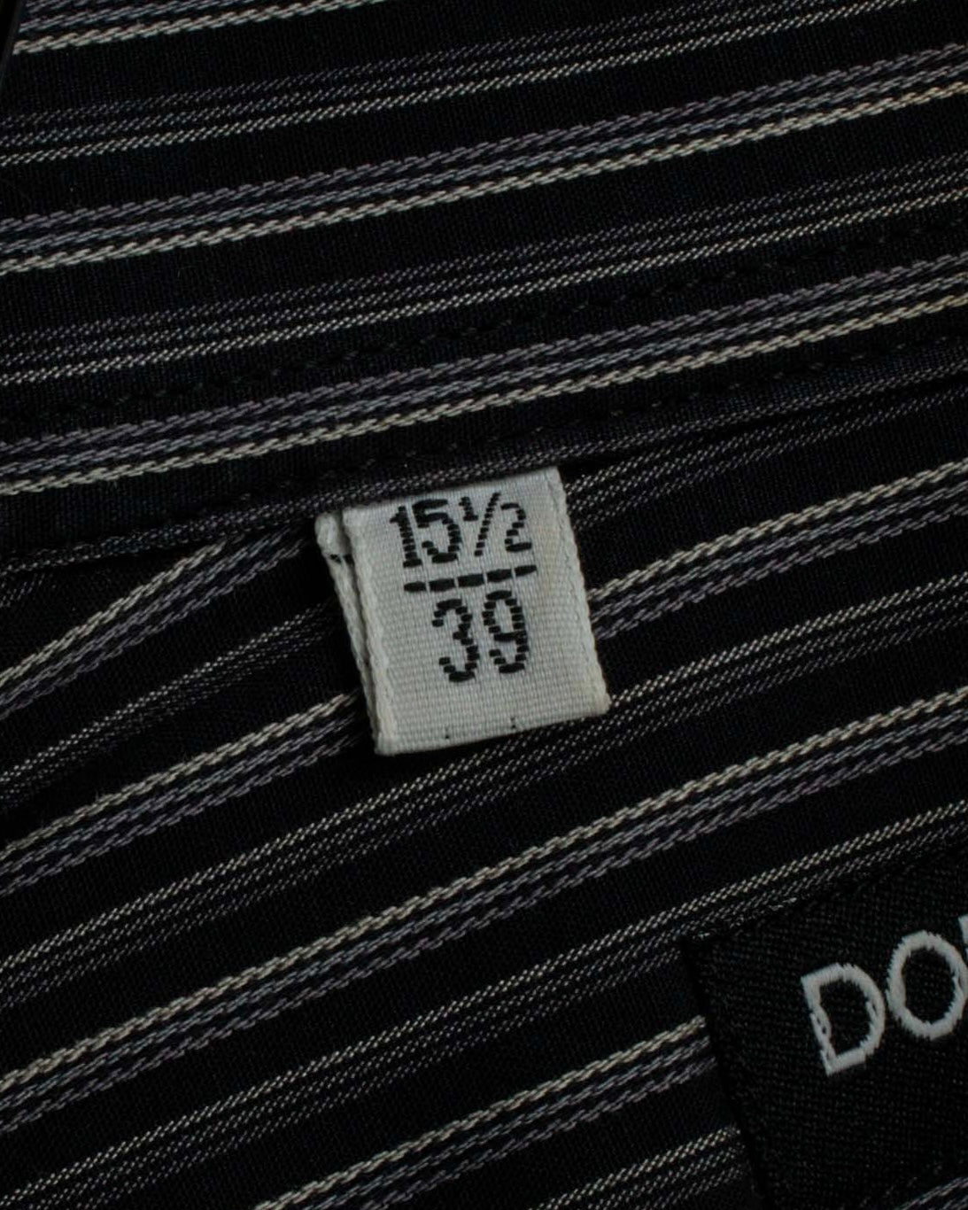 "Dolce & Gabbana" Pinstripe slim shape shirt