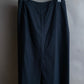 "PRADA" Short length tailored jacket & cropped skirt navy color set up