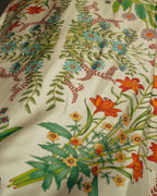 -SPECIAL- “GUCCI” 2015-2022 Botanical printed silk shirt