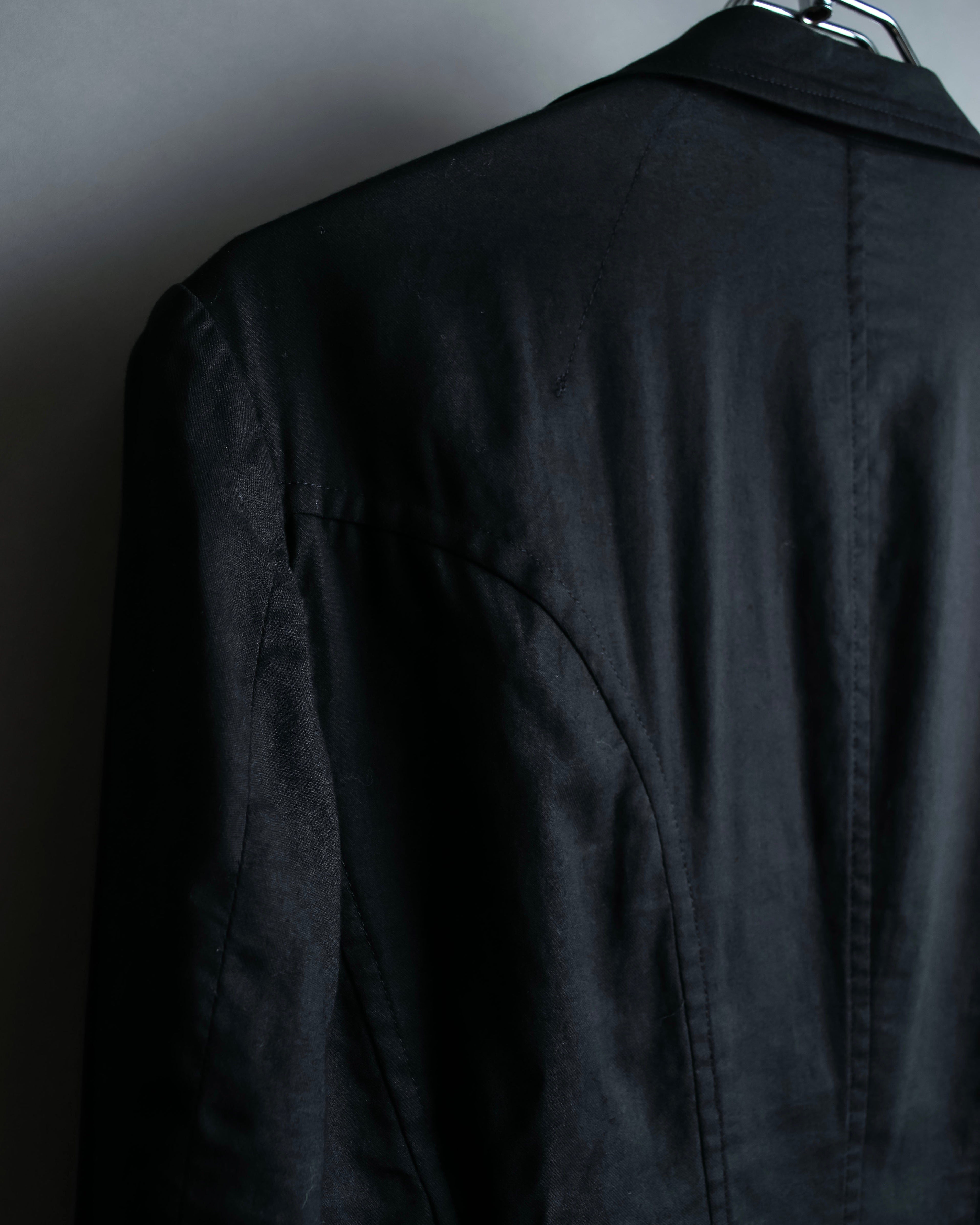 “Y’s” White lining sleeves short jacket