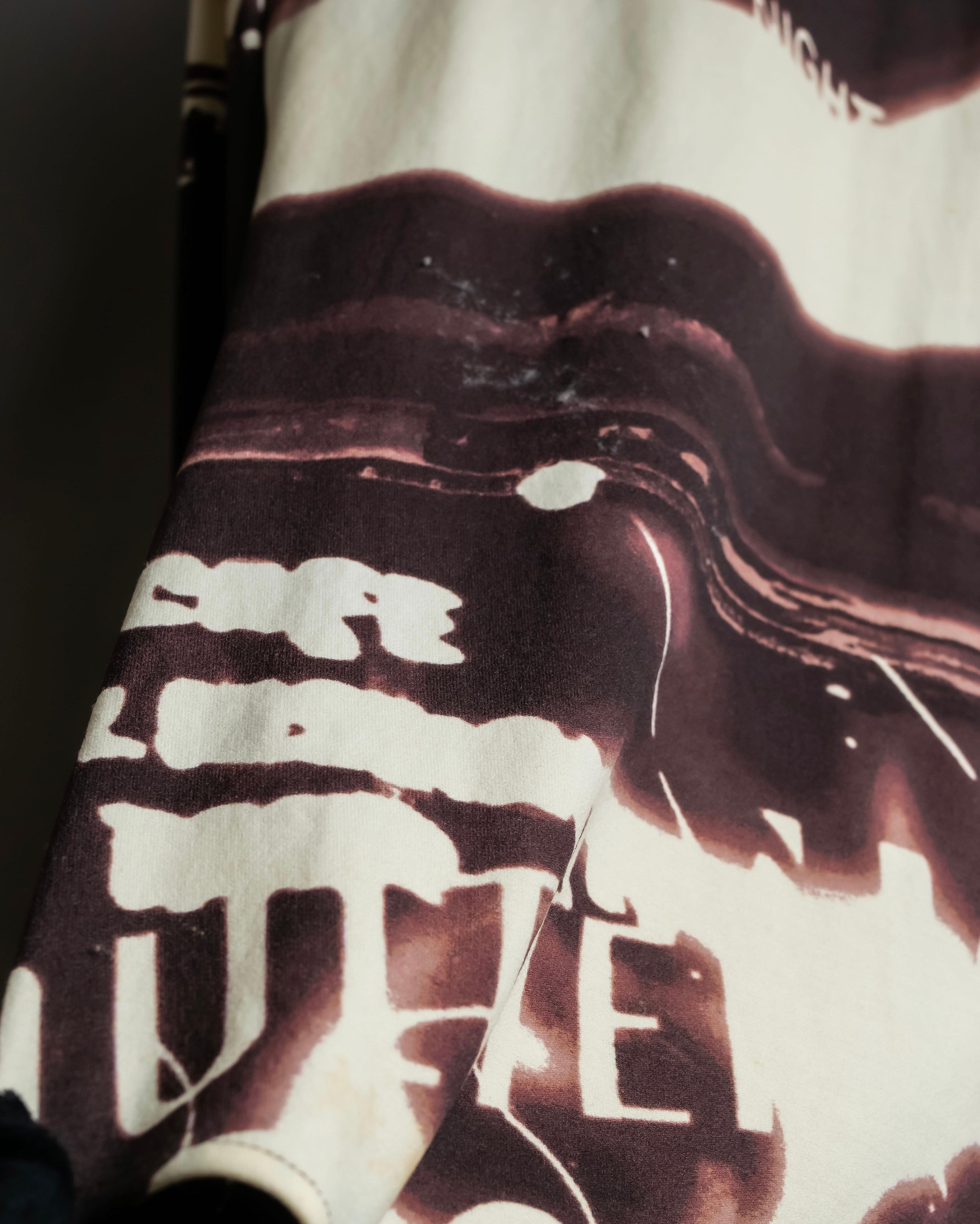 "JEAN PAUL GAULTIER" City night view graphic shirt