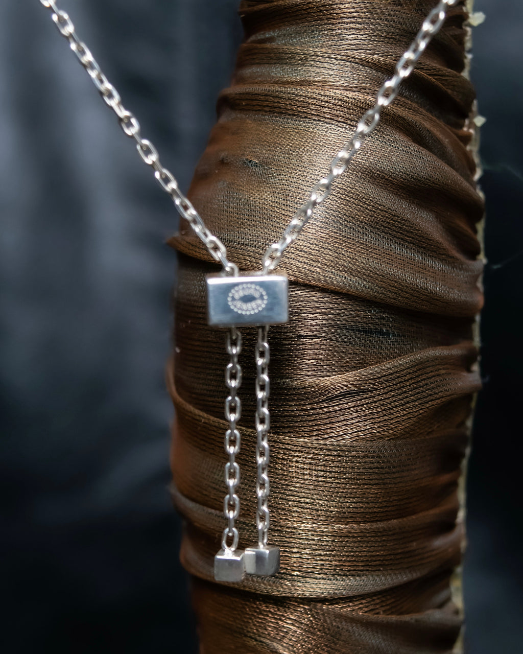 "GEORG JENSEN Aria" Round silver design bracelet