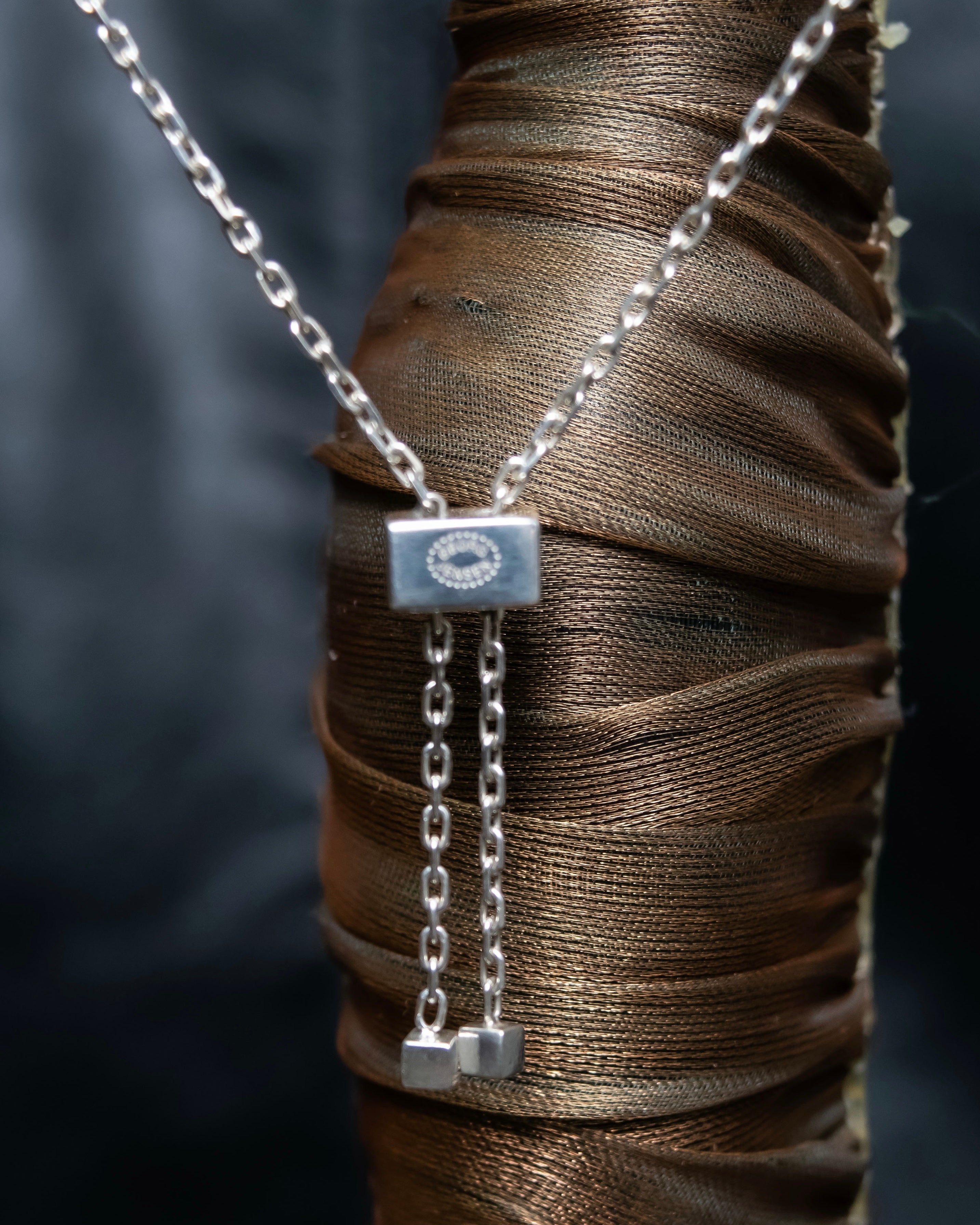 "GEORG JENSEN Aria" Round silver design bracelet