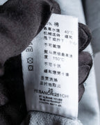 "BURBERRY" Knight logo engraved metal button polo shirt