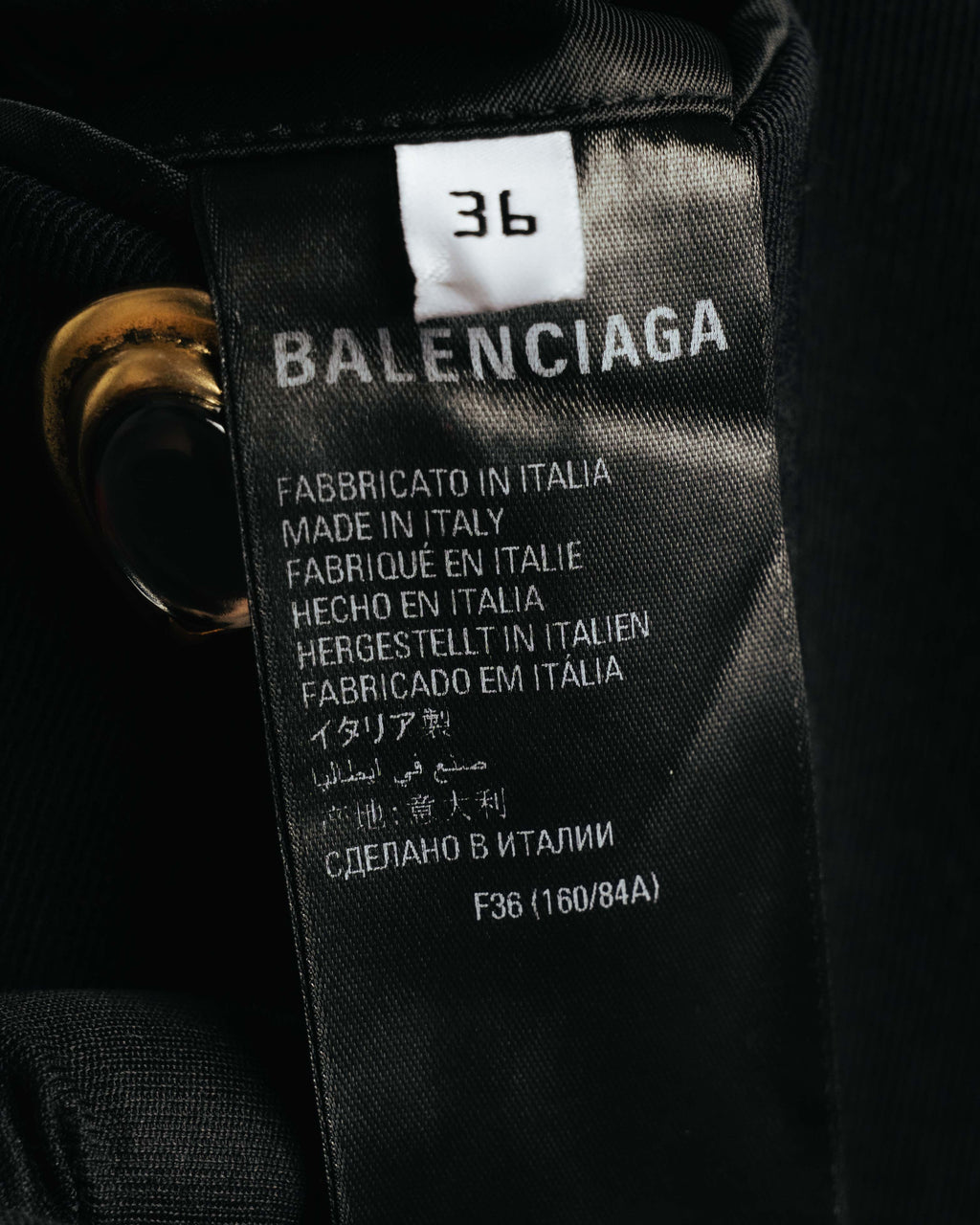 "BALENCIAGA" 2022 Distressed hooded long coat