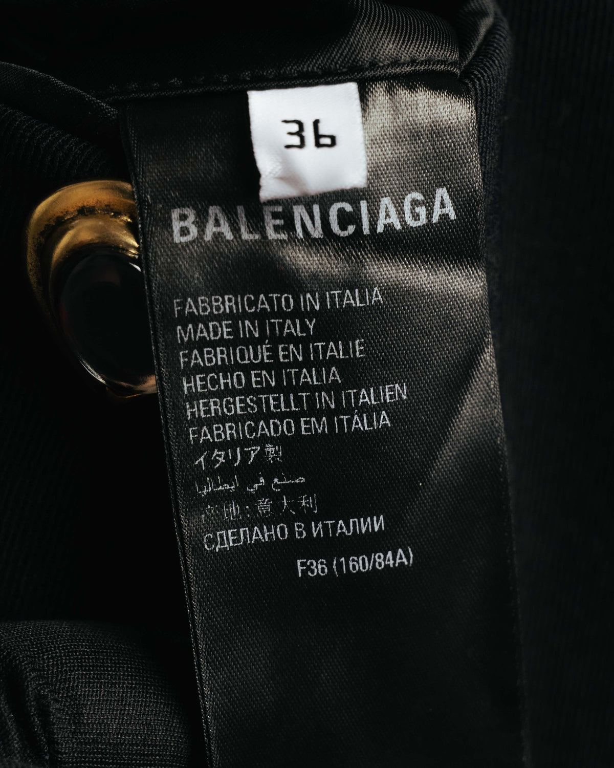 "BALENCIAGA" 2022 Distressed hooded long coat