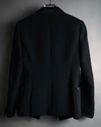 –SPECIAL– “BALENCIAGA” 2006-2012 Sculpted smoking jacket