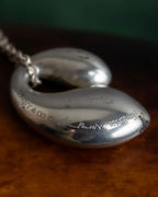 "Tiffany&amp;Co" Elsa Peretti double teardrop motif pendant