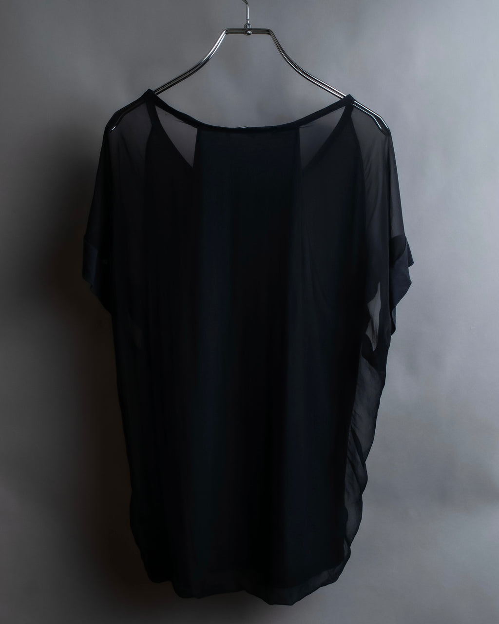 "GUCCI" Layered see-through design pullover