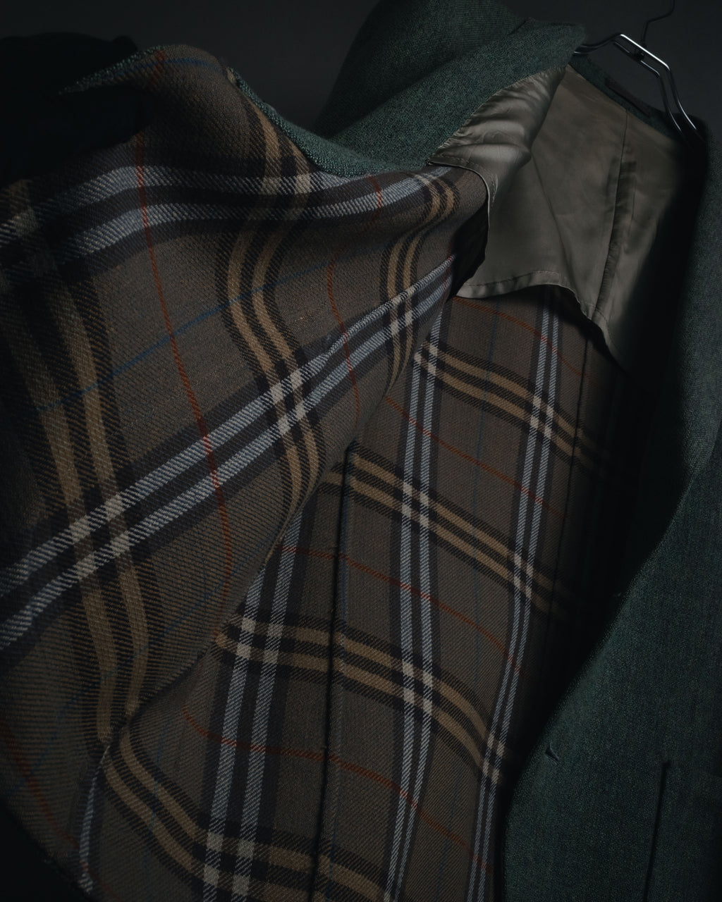 "Burberrys" 90’s early british tweed country tailored jacket