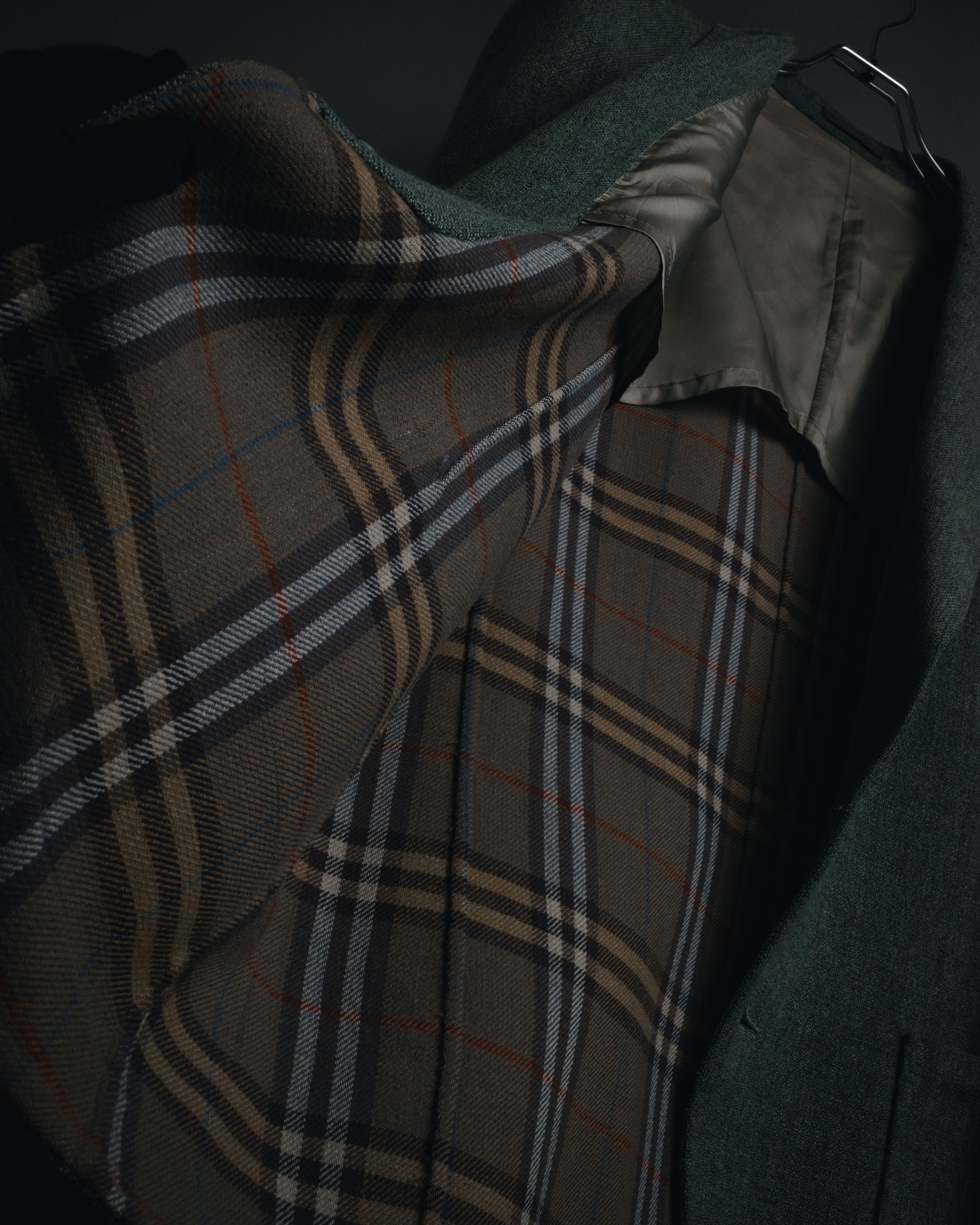 "Burberrys" 90’s early british tweed country tailored jacket