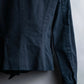 "YVES SAINT LAURENT rive gauchet " Asymmetrical frill design short blouson