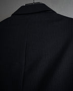 “ARMANI COLLEZIONI” 00’s Pinstriped three button suit set