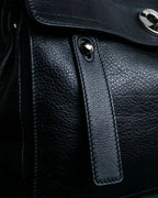 "YVES SAINT LAURENT" Muse Two series grain leather one-handle bag