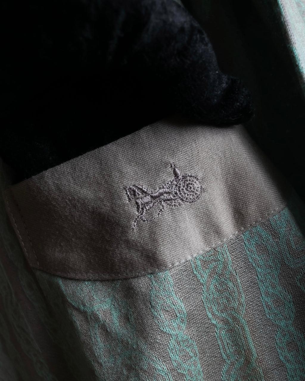 "CELINE" Chain motif pattern relaxed pajama set up