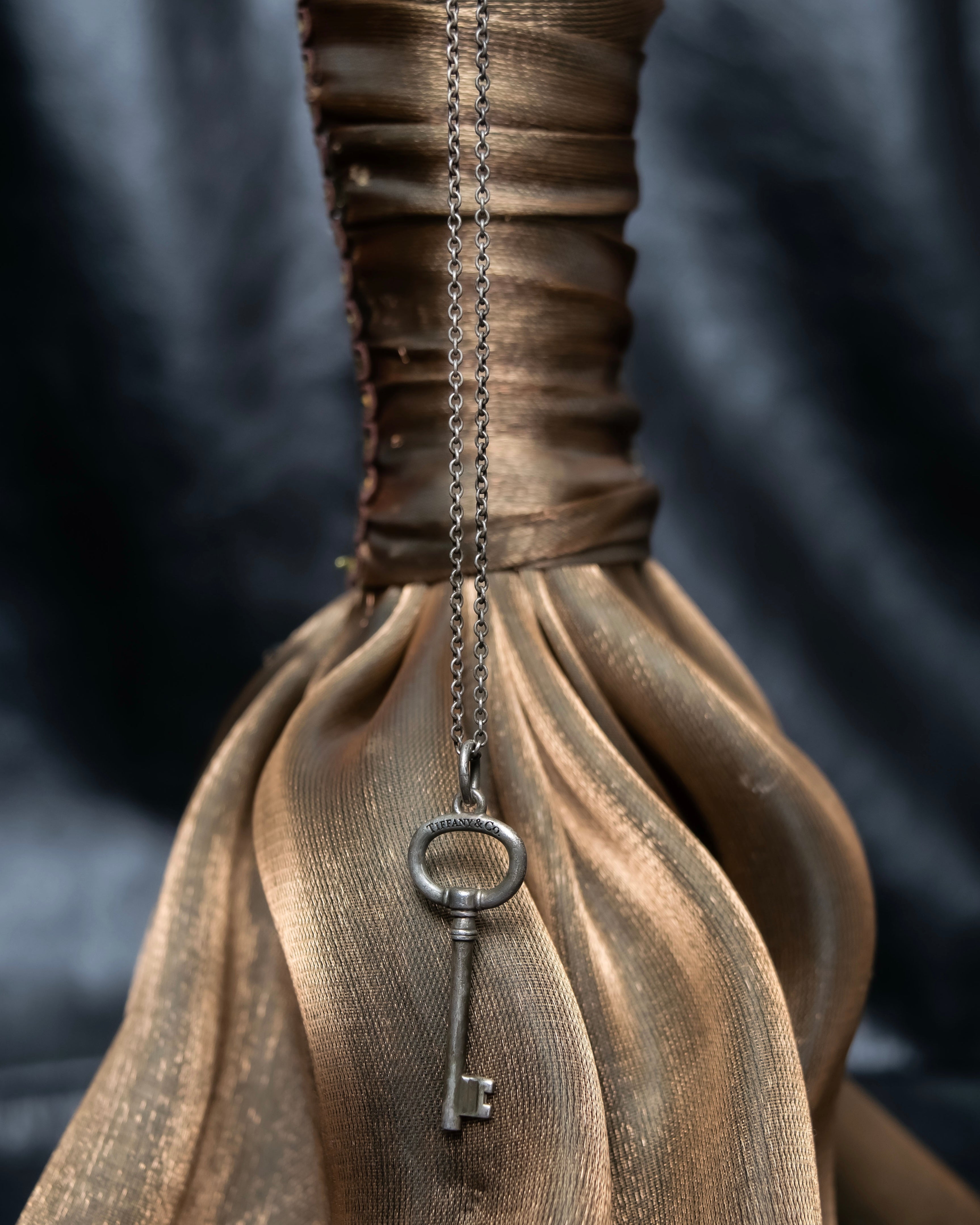 "Tiffany&Co" Key design necklace