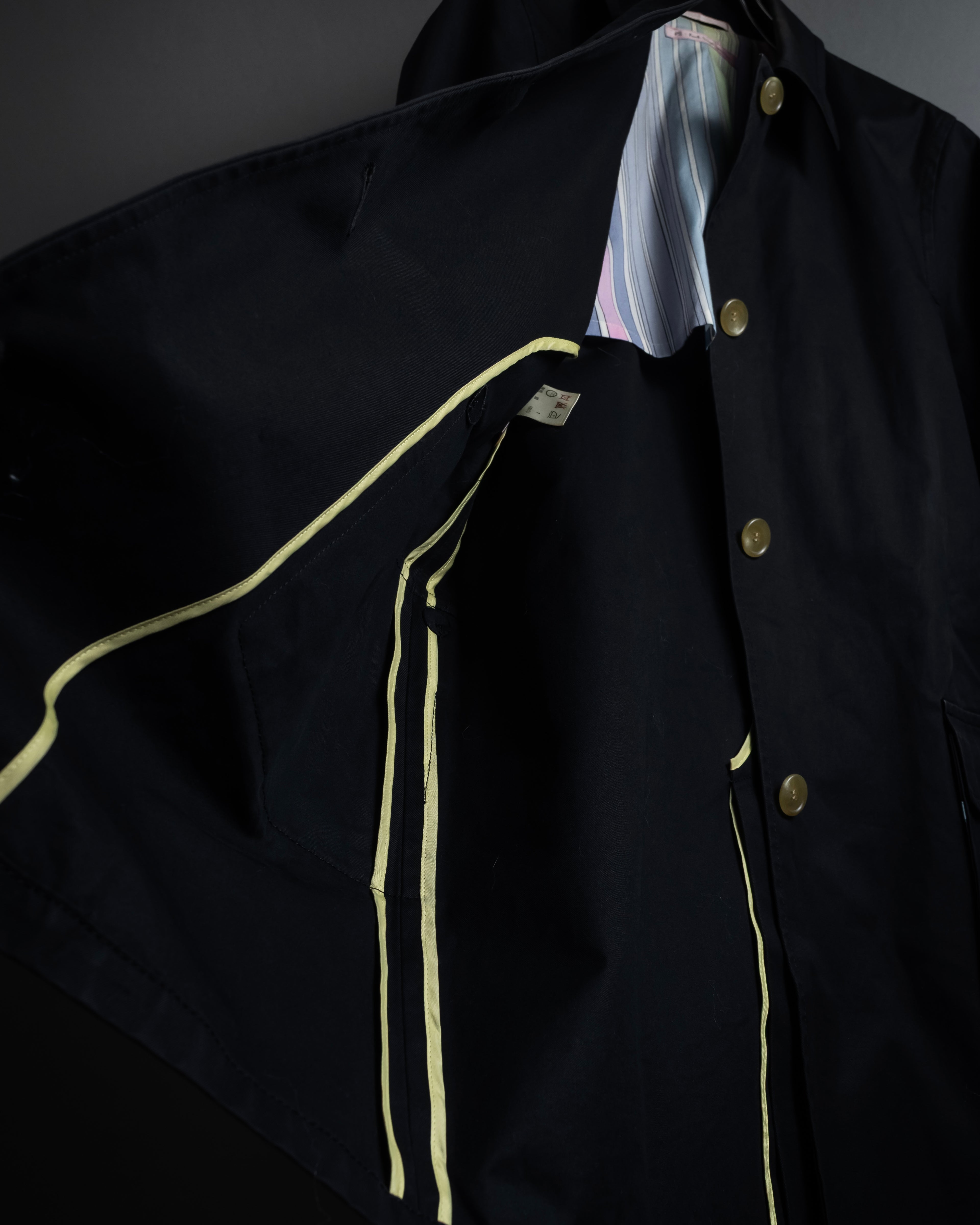 "PS PAUL SMITH Woman" Relaxed work detail cotton jacket