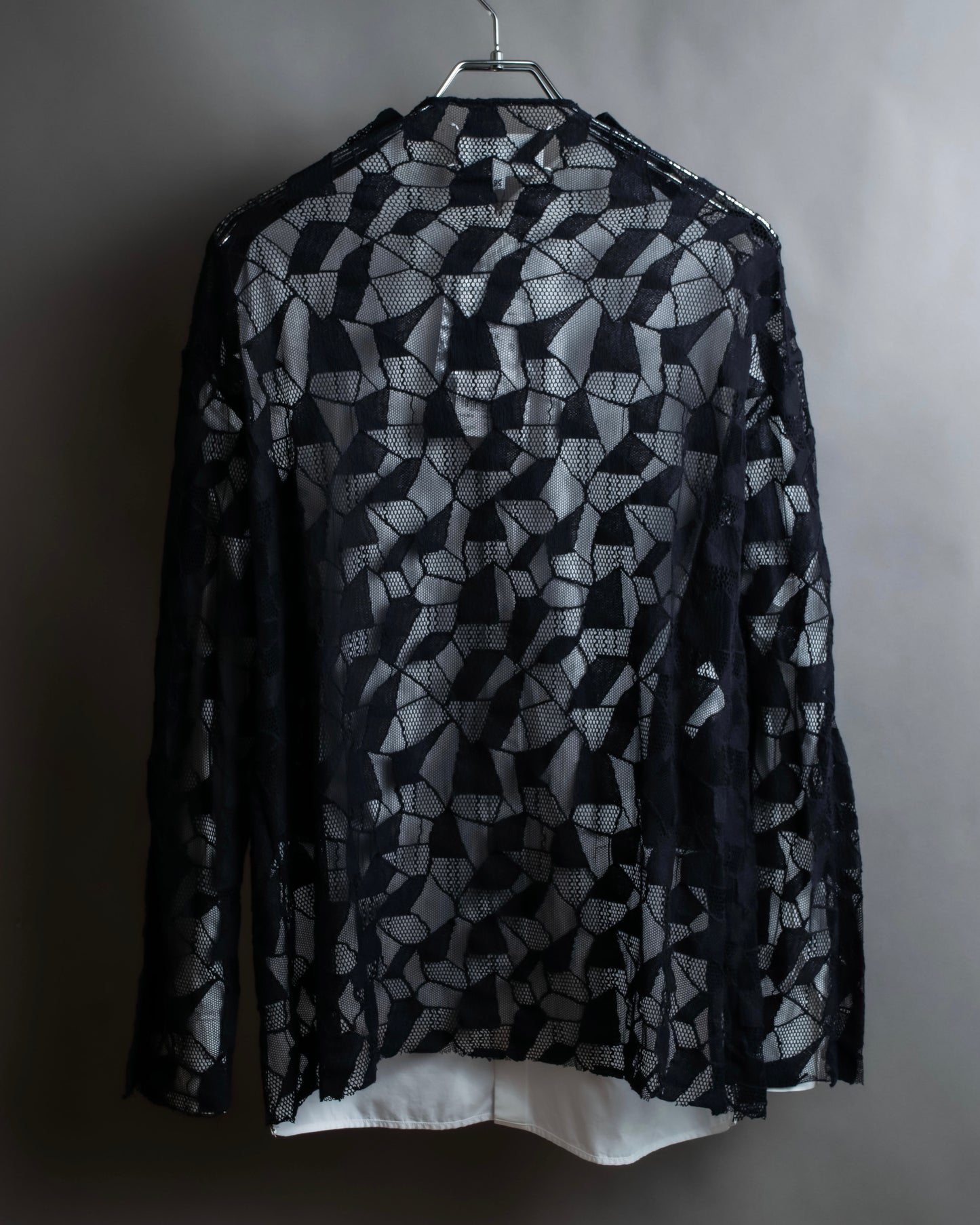 “Maison Margiela 20SS”  Back lace attached design shirt