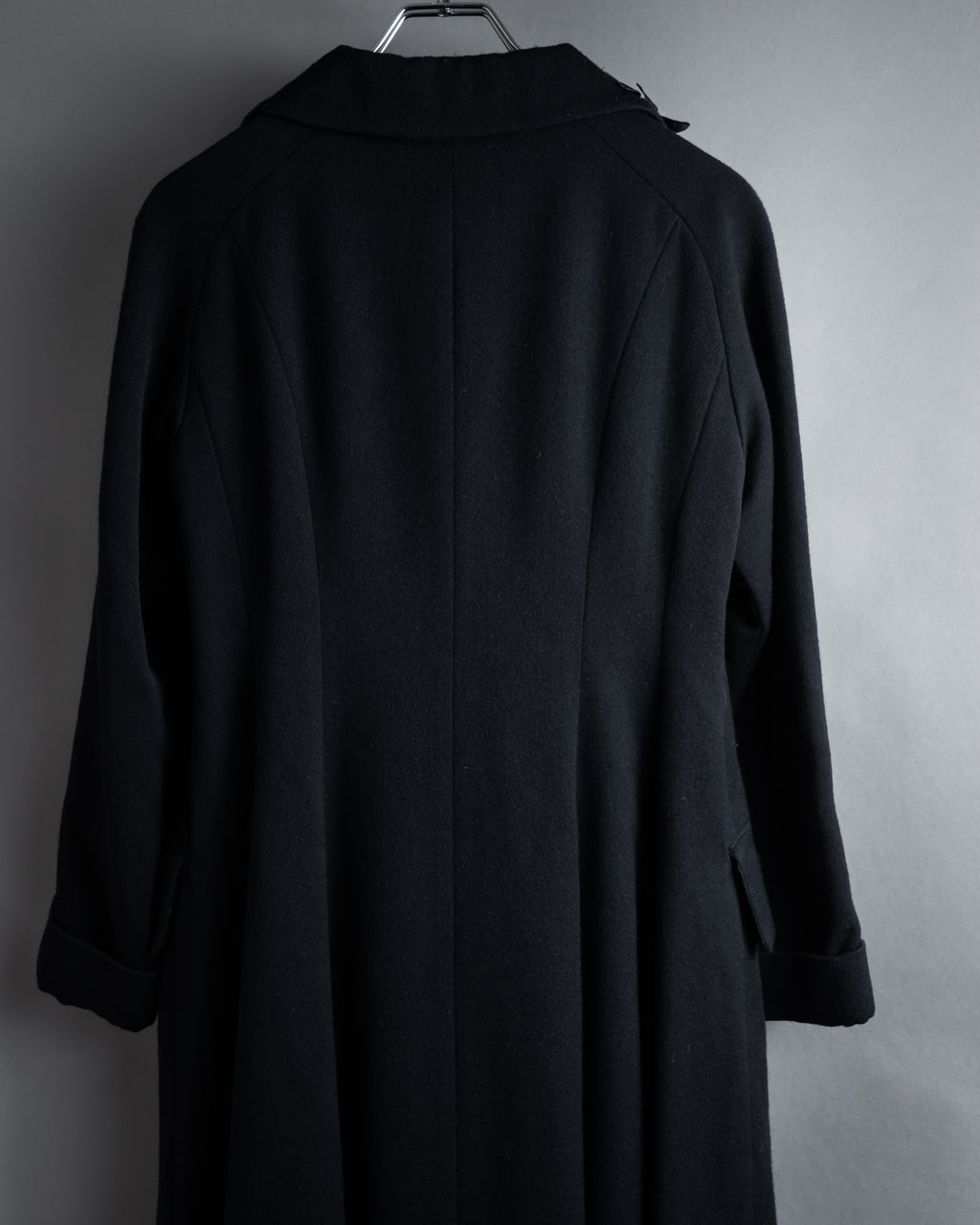 “KEITA MARUYAMA” Floral appliqué one-button chelsea coat