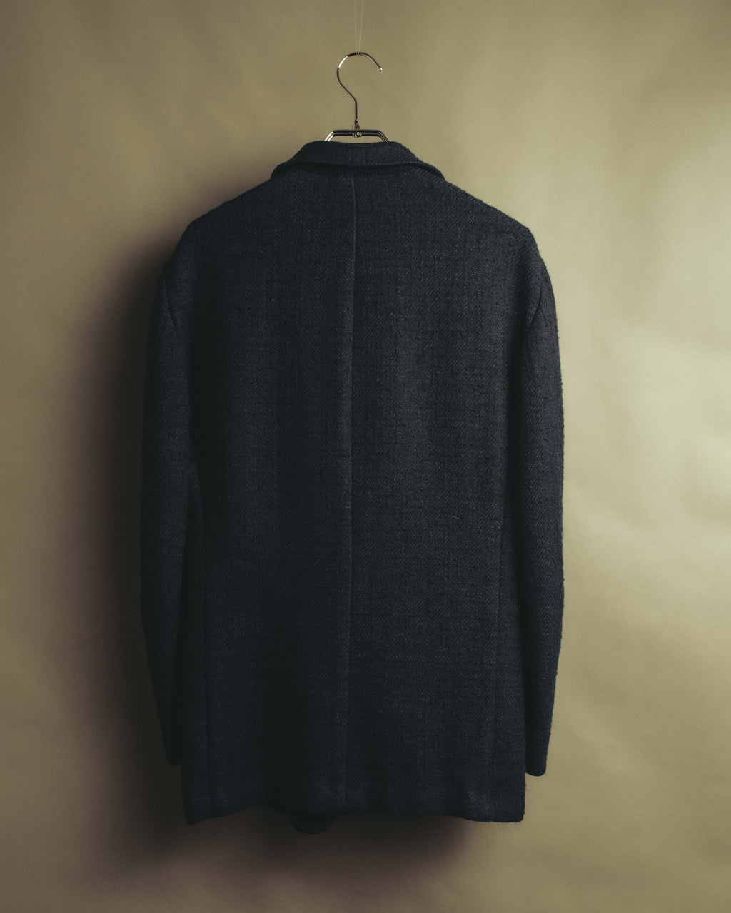 "BOTTEGA VENETA"  Late 90's-early 00's textured tailored short coat