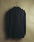 "BOTTEGA VENETA"  Late 90's-early 00's textured tailored short coat