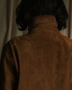 –SPECIAL– "Salvatore Ferragamo" 00’s reversible shearling sheep skin jacket