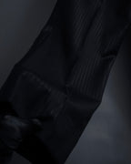 "BALENCIAGA" Chalk stripe pattern long silhouette set up