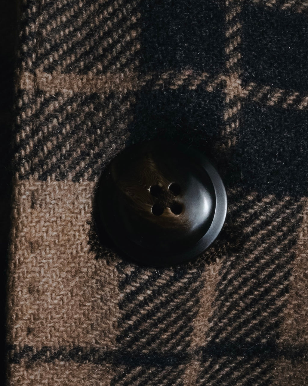 "LARDINI" Checked three-button soft-shoulder tailored jacket