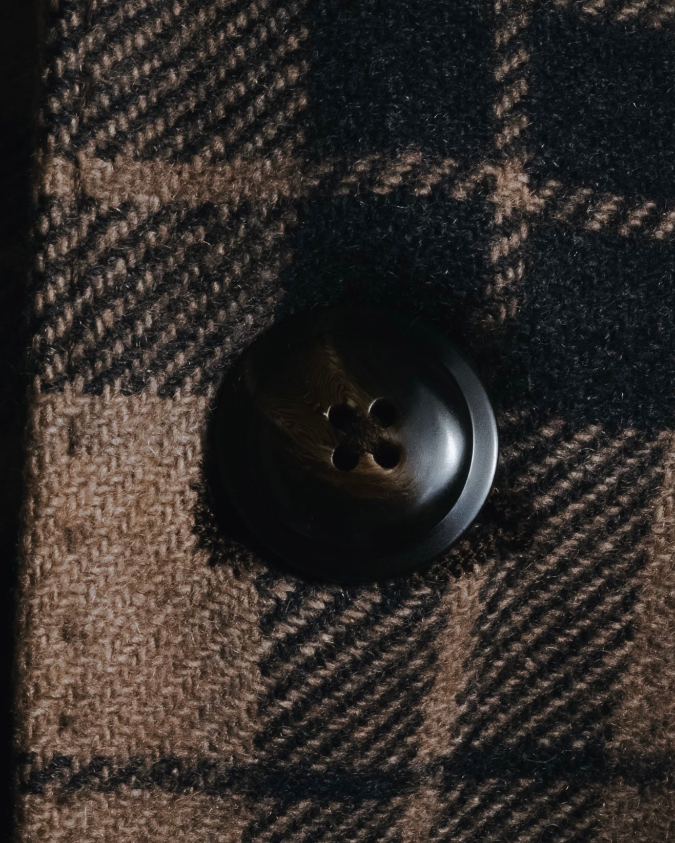 "LARDINI" Checked three-button soft-shoulder tailored jacket