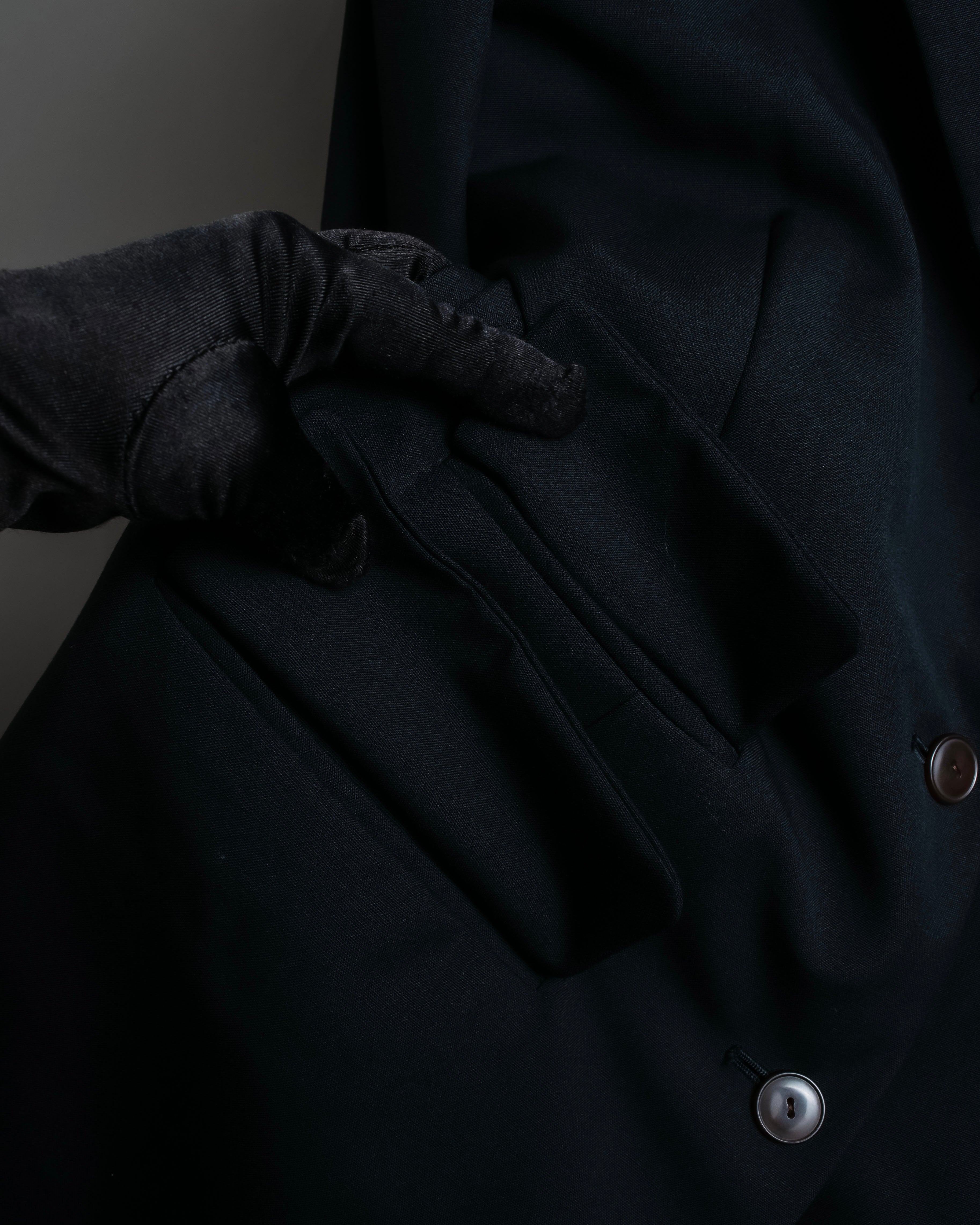 "JEAN PAUL GAULTIER FEMME" Beautiful shaped wool tailored jacket