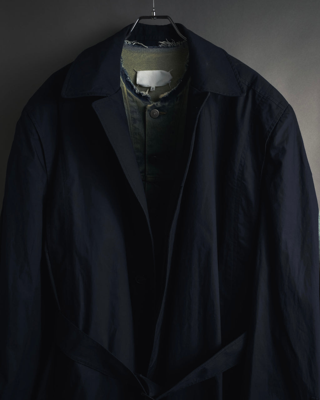 -SPECIAL- "Maison Margiela" 20SS Denim jacket Docking design coat
