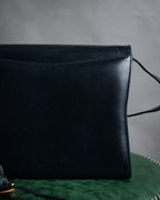 “Salvatore Ferragamo” 90’s Vara ribbon box calf shoulder bag