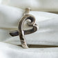 "Tiffany&Co" Silver 925 loving heart ring