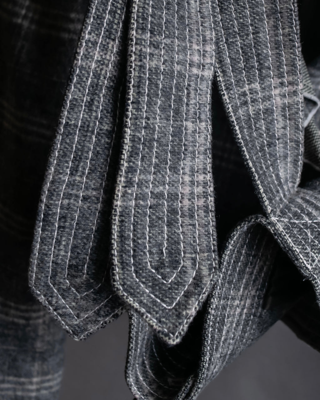 お取り置き分 "VALENTINO" Belted ruffle detail short jacket