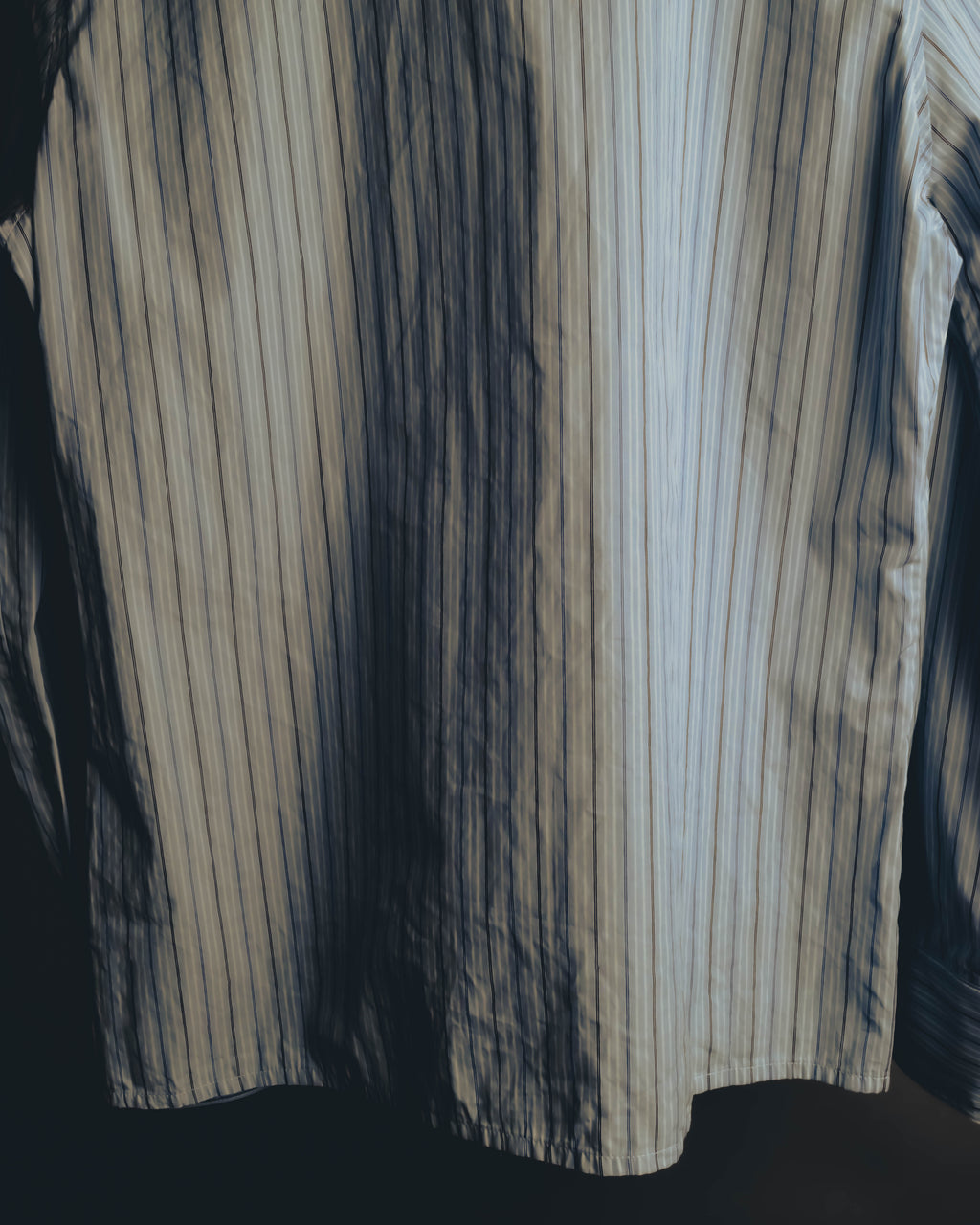 -SPECIAL- "Maison Margiela" 20AW Conceptual double button striped shirt