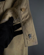 "GUCCI" Sand beige suede set up