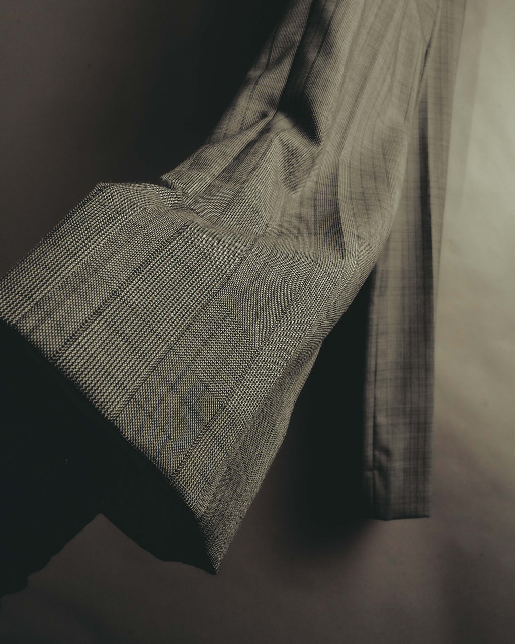 -SPECIAL- “GUCCI” 2019-2021 Glen check double-breasted wool suit