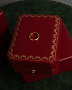 "Cartier" Band 1PD PG AU750 diamond ring