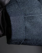 "PRADA" Wool cotton mix navy blue slacks