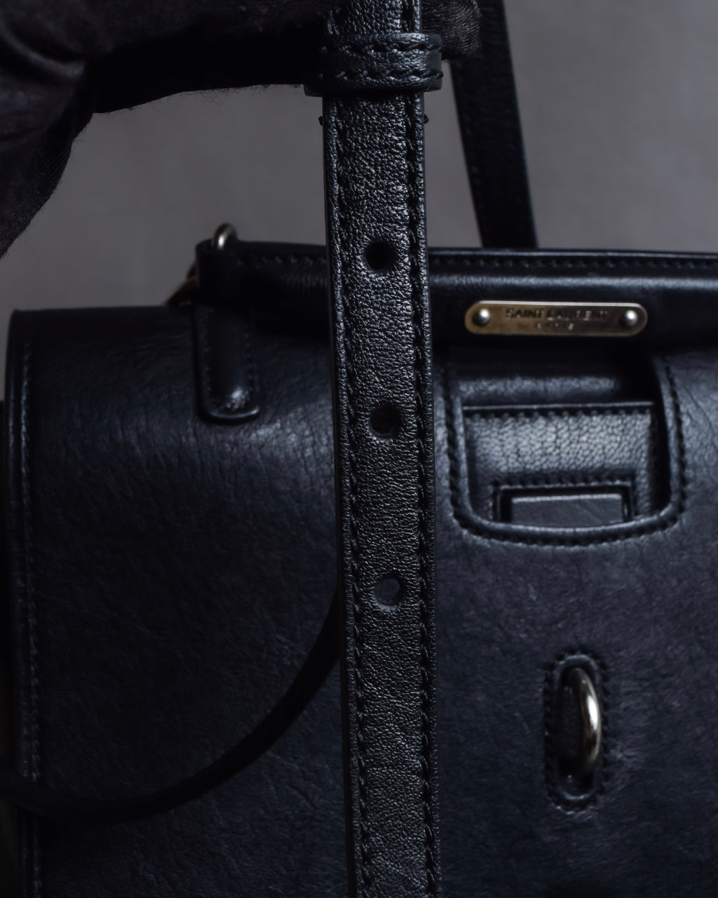 "Saint Laurent" Charlotte leather messenger bag