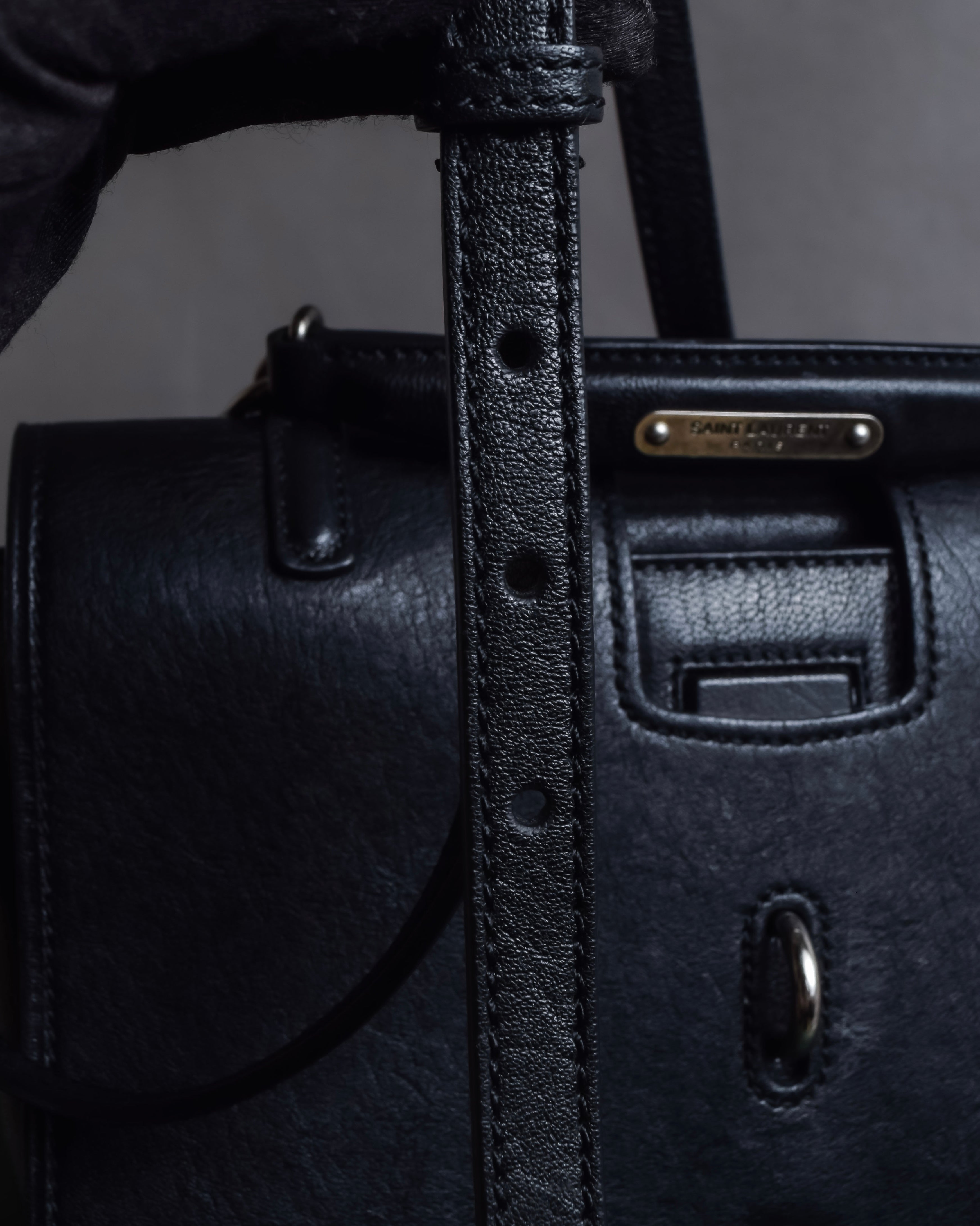 "Saint Laurent" Charlotte leather messenger bag