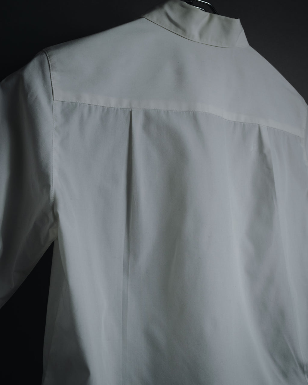 "BURBERRY LONDON" 2010-2014 pintuck tuxedo-front dress shirt